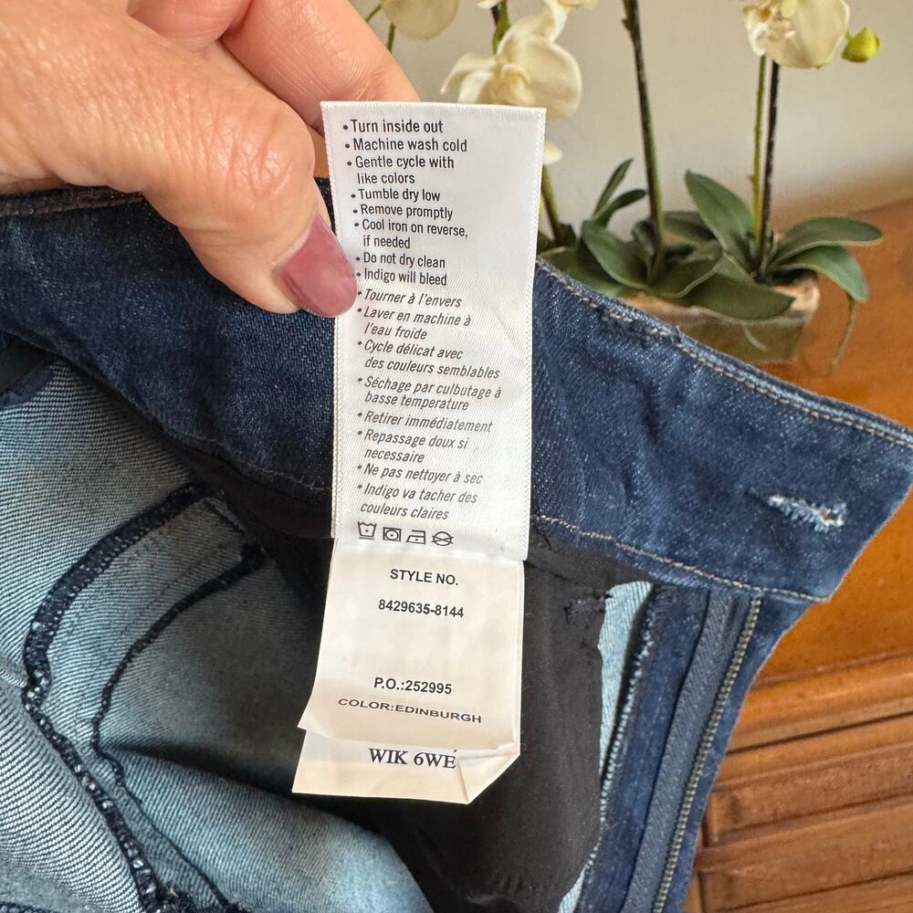 PAIGE Sasha Wide Leg Jeans Jolene Pockets Edinburgh 28 - Picture 6 of 15